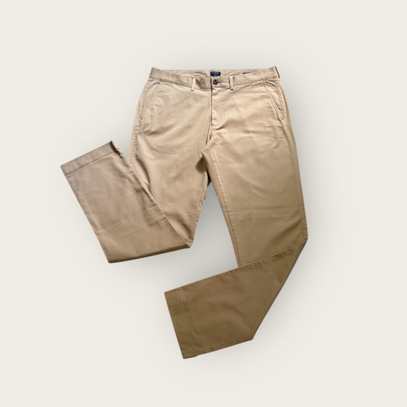 J. Crew Other - Men’s J. Crew Flex Straight Stretch Pants! Tan! Size 34x34